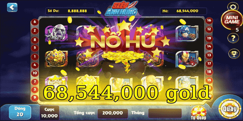 Ưu điểm của nổ hũ slot tài xỉu
