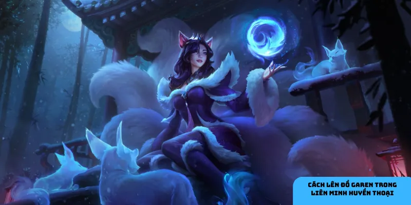 Trang bị khởi đầu giúp Garen trụ đường hiệu quả.