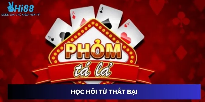 Học hỏi từ thất bại