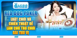Red Dog Poker: Luật chơi và chiến thuật để làm chủ trò chơi bài thú vị