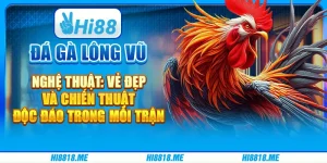 Đá gà lông vũ nghệ thuật: Môn thể thao đầy sắc màu và trí tuệ