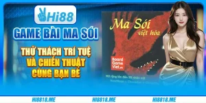 Game bài ma sói: thử thách trí tuệ và chiến thuật cùng bạn bè