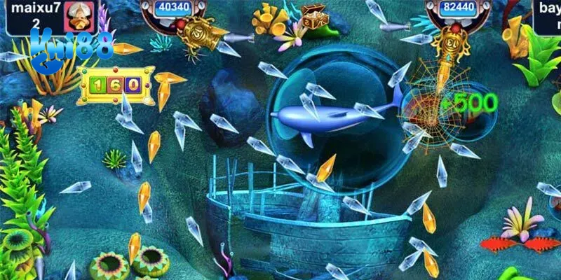 Nhiều thử thách hấp dẫn trong game đại dương huyền bí