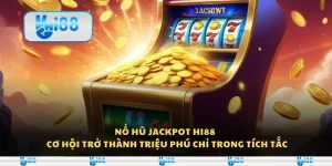 Nổ hũ jackpot Hi88 - Cơ hội trở thành triệu phú chỉ trong tích tắc