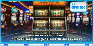 Bí kíp chọn slot dễ nổ – Chiến thuật giúp bạn trúng lớn mỗi lần quay